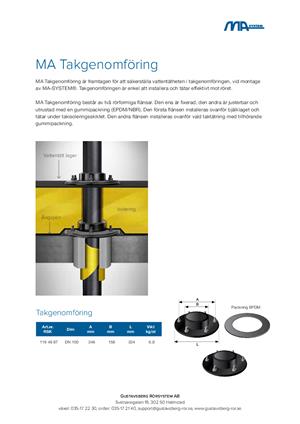 Förhandsvisning av Takgenomföring