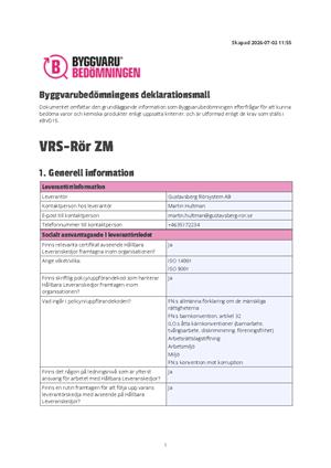 pdf.preview Byggvarudeklaration VRS-ZM