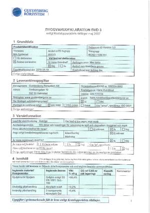 pdf.preview Byggvarudeklaration Rör och rördelar