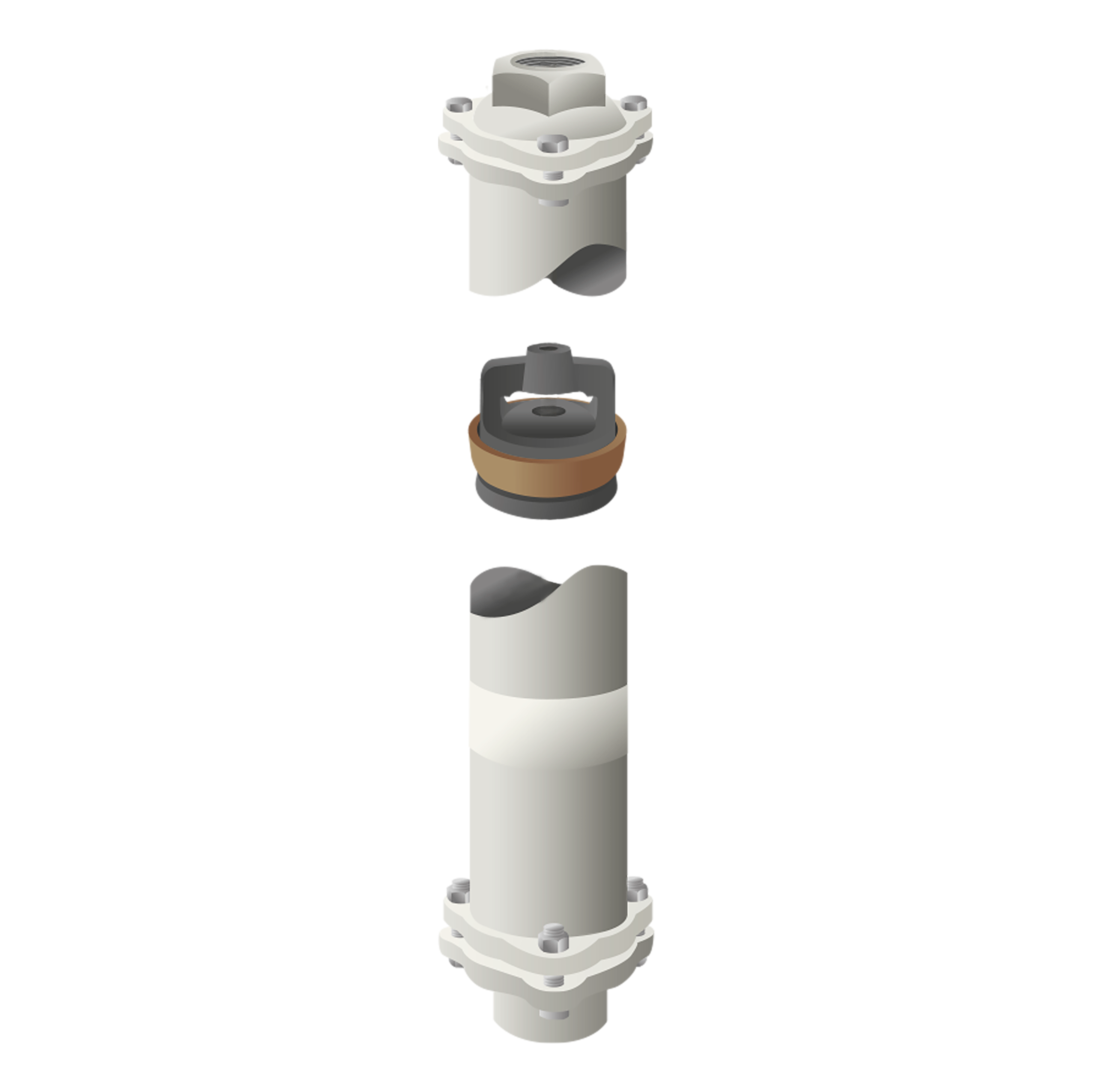Cylinder, reservdel till Gårdspump Nr. 12 | Gustavsberg Rörsystem