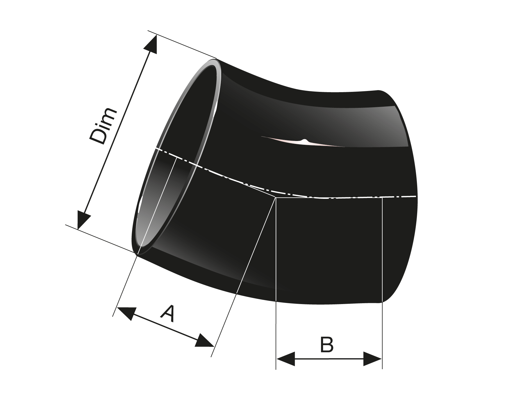 MA Språng 22° | Rörböj i MA-SYSTEM®