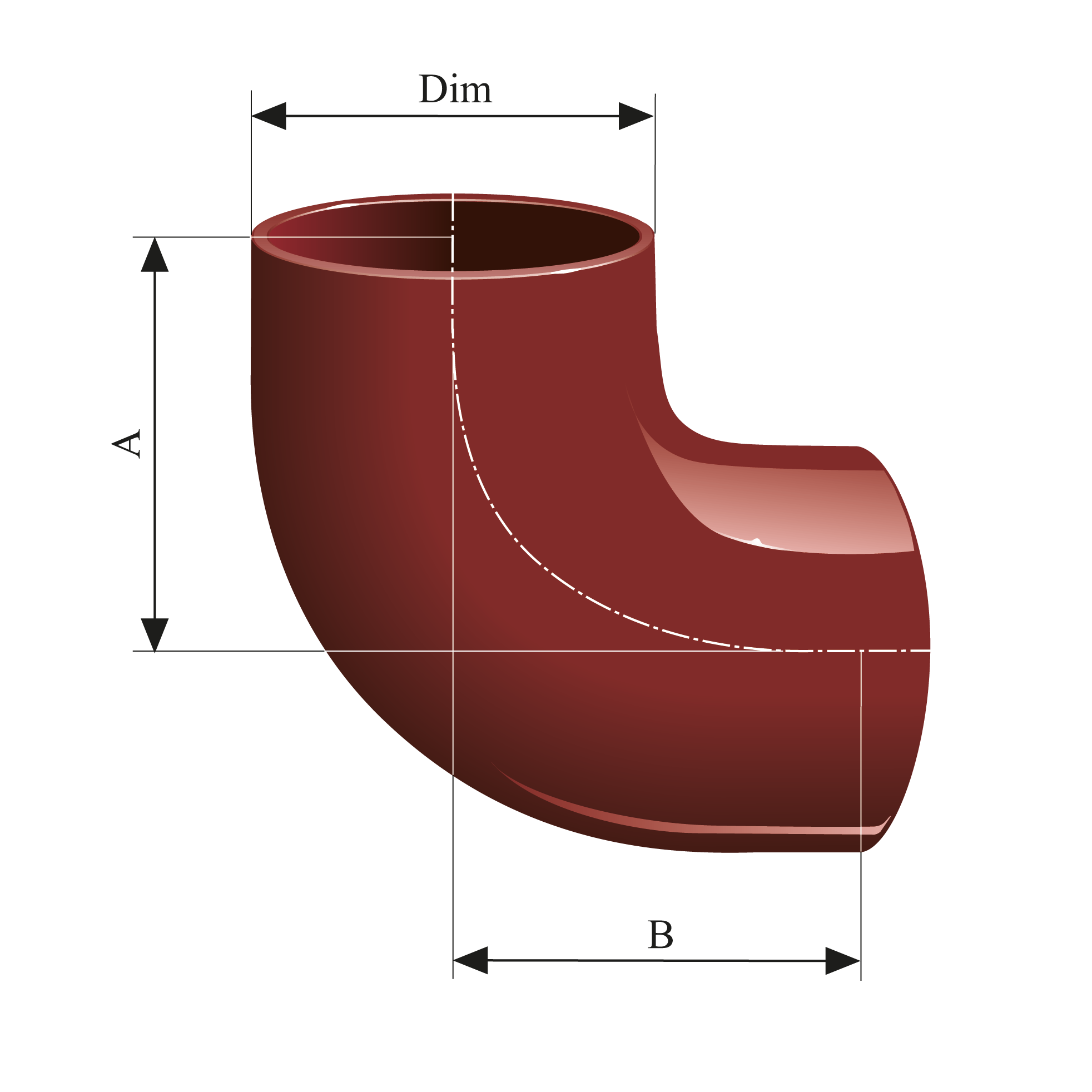 MA Språng 88° | Rörböj i MA-SYSTEM®